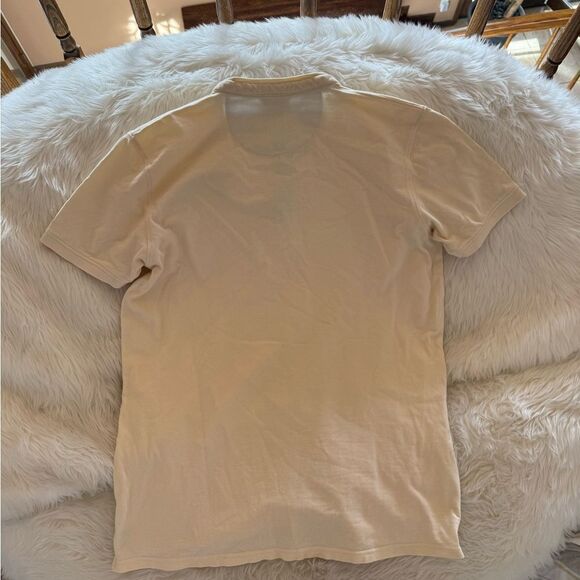 Men’s light yellow polo - Picture 2 of 4